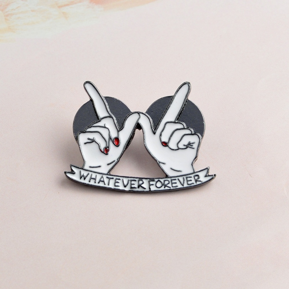 NEW Whatever Forever  Enamel Pin Brooch - Picture 5 of 6